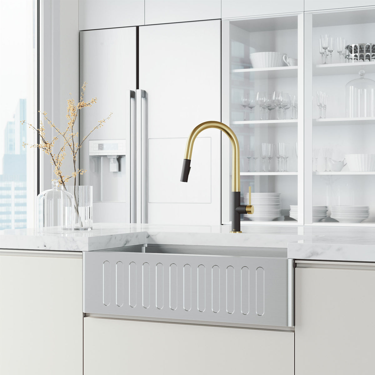Greenwich Pull-Down Spray Kitchen Faucet