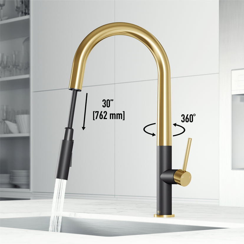 Greenwich Pull-Down Spray Kitchen Faucet