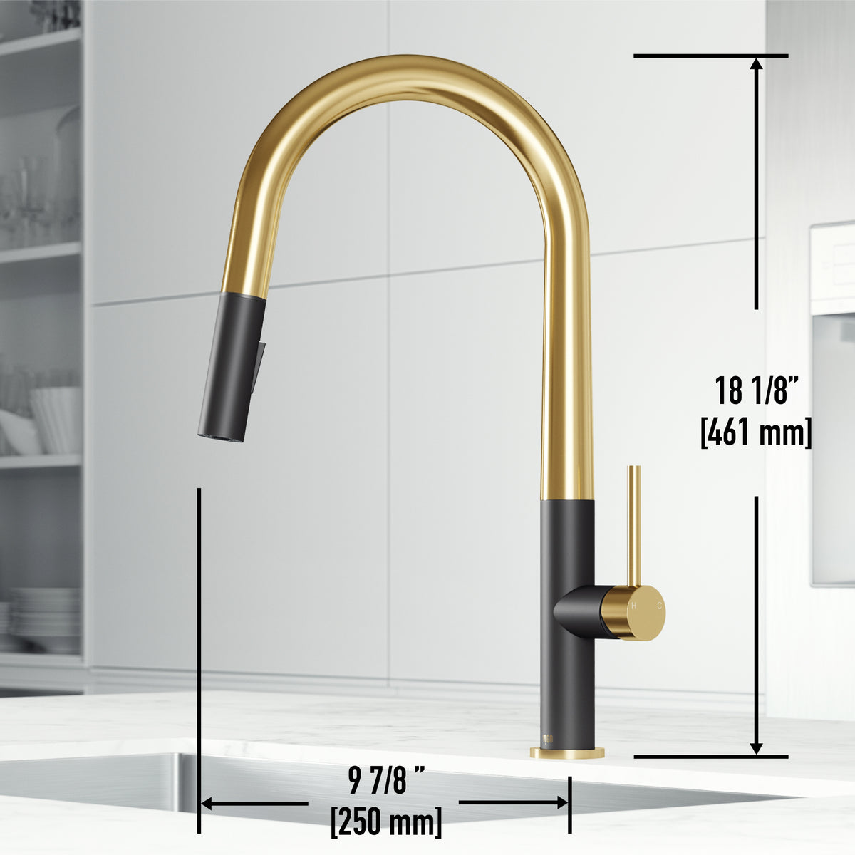 Greenwich Pull-Down Spray Kitchen Faucet