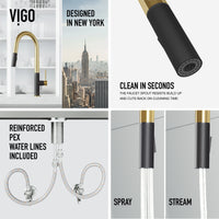 Greenwich Pull-Down Spray Kitchen Faucet