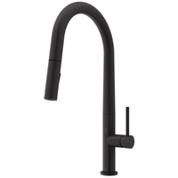 Touchless kitchen faucet with ceramic valve and pull-down sprayer for modern kitchens