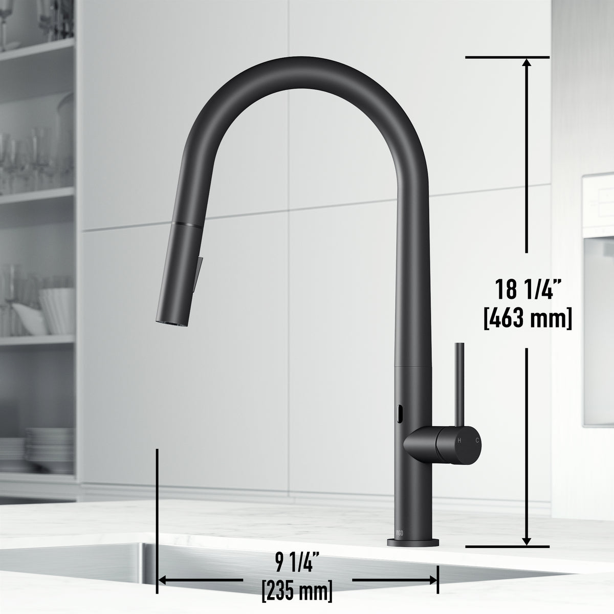 Greenwich Touchless Pull-Down Kitchen Faucet