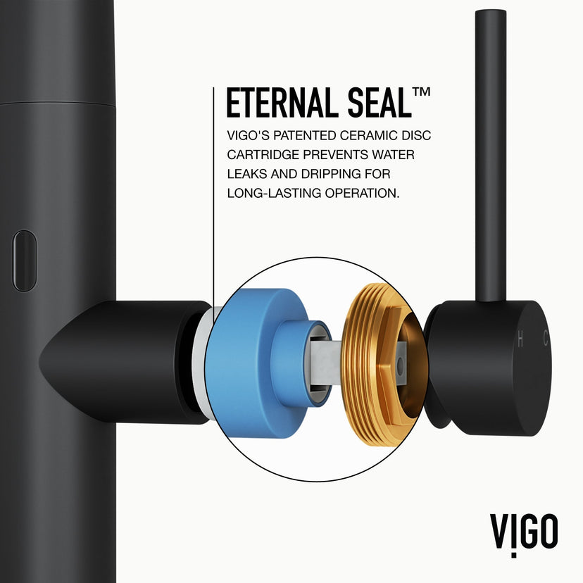 Modern contemporary kitchen faucet with touchless activation and spot-resistant surface