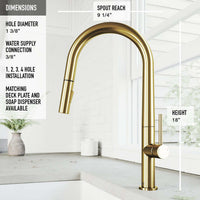 Greenwich Pull-Down Spray Kitchen Faucet
