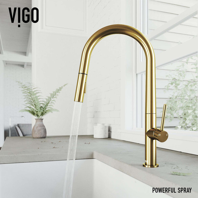 Greenwich Pull-Down Spray Kitchen Faucet