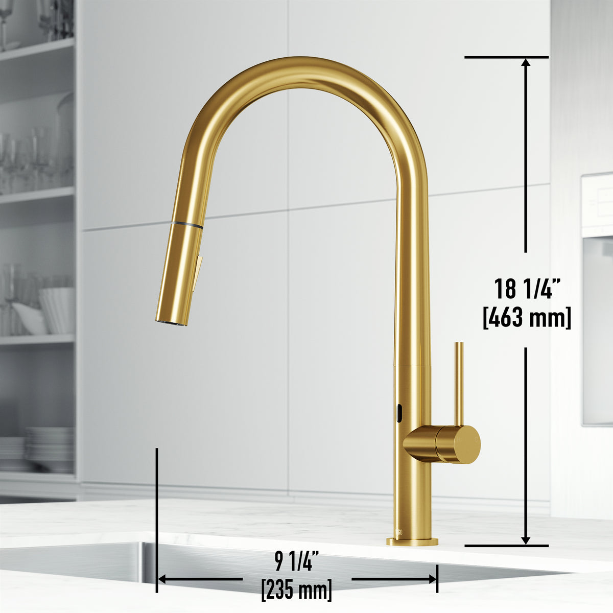 Greenwich Touchless Pull-Down Kitchen Faucet