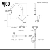 Greenwich Pull-Down Spray Kitchen Faucet