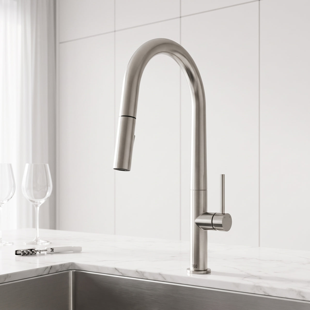 Greenwich Pull-Down Spray Kitchen Faucet