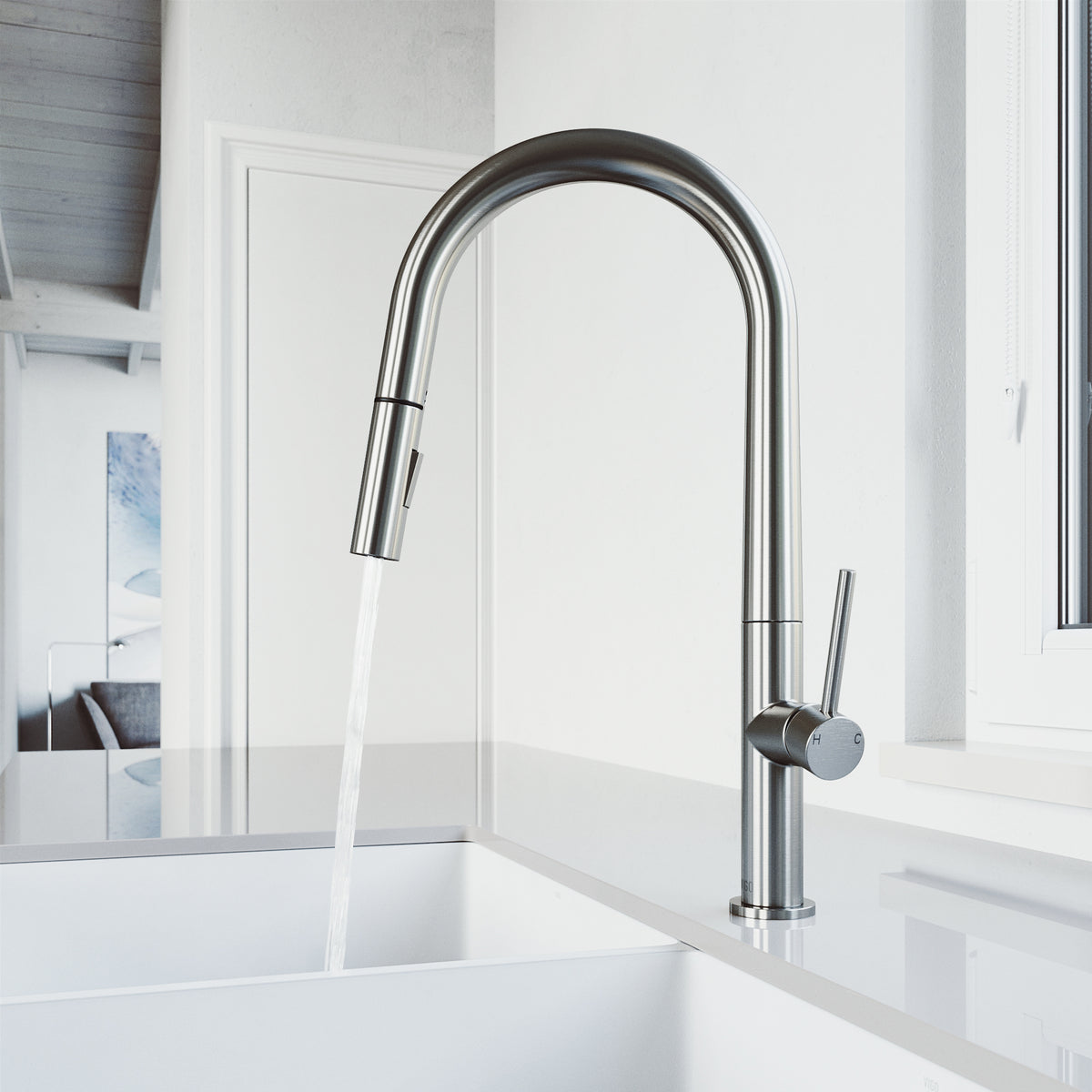 Greenwich Pull-Down Spray Kitchen Faucet