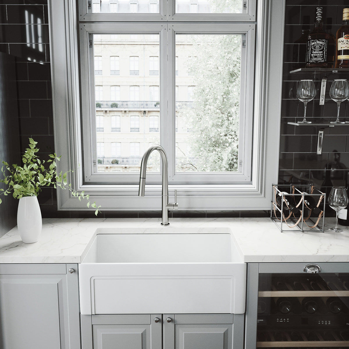 Greenwich Pull-Down Spray Kitchen Faucet