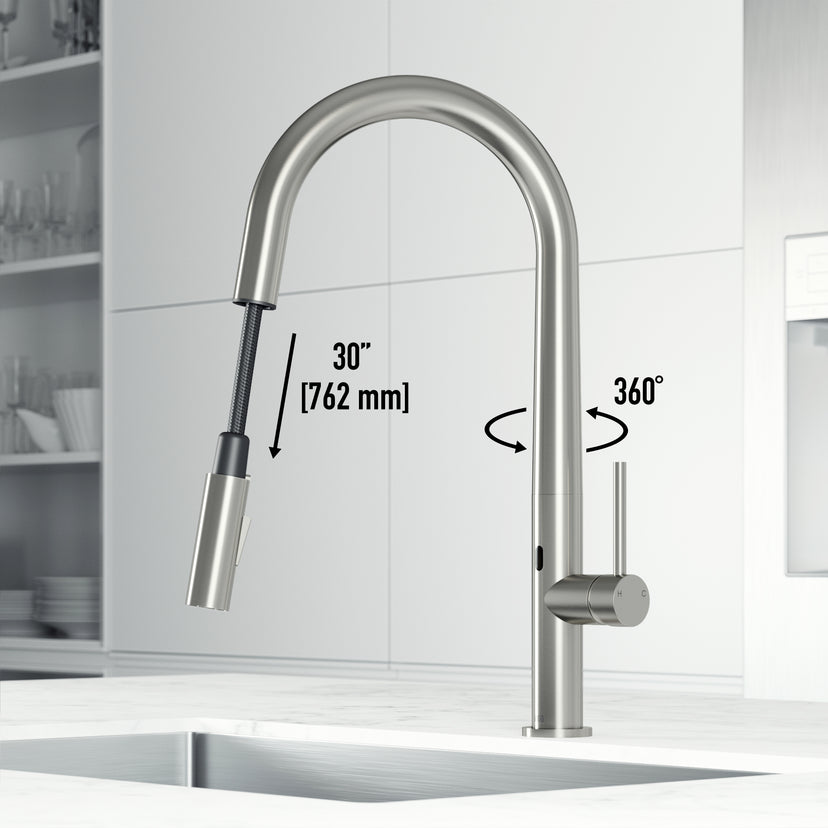 Greenwich Touchless Pull-Down Kitchen Faucet