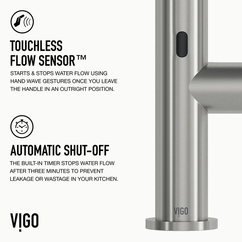 Greenwich Touchless Pull-Down Kitchen Faucet
