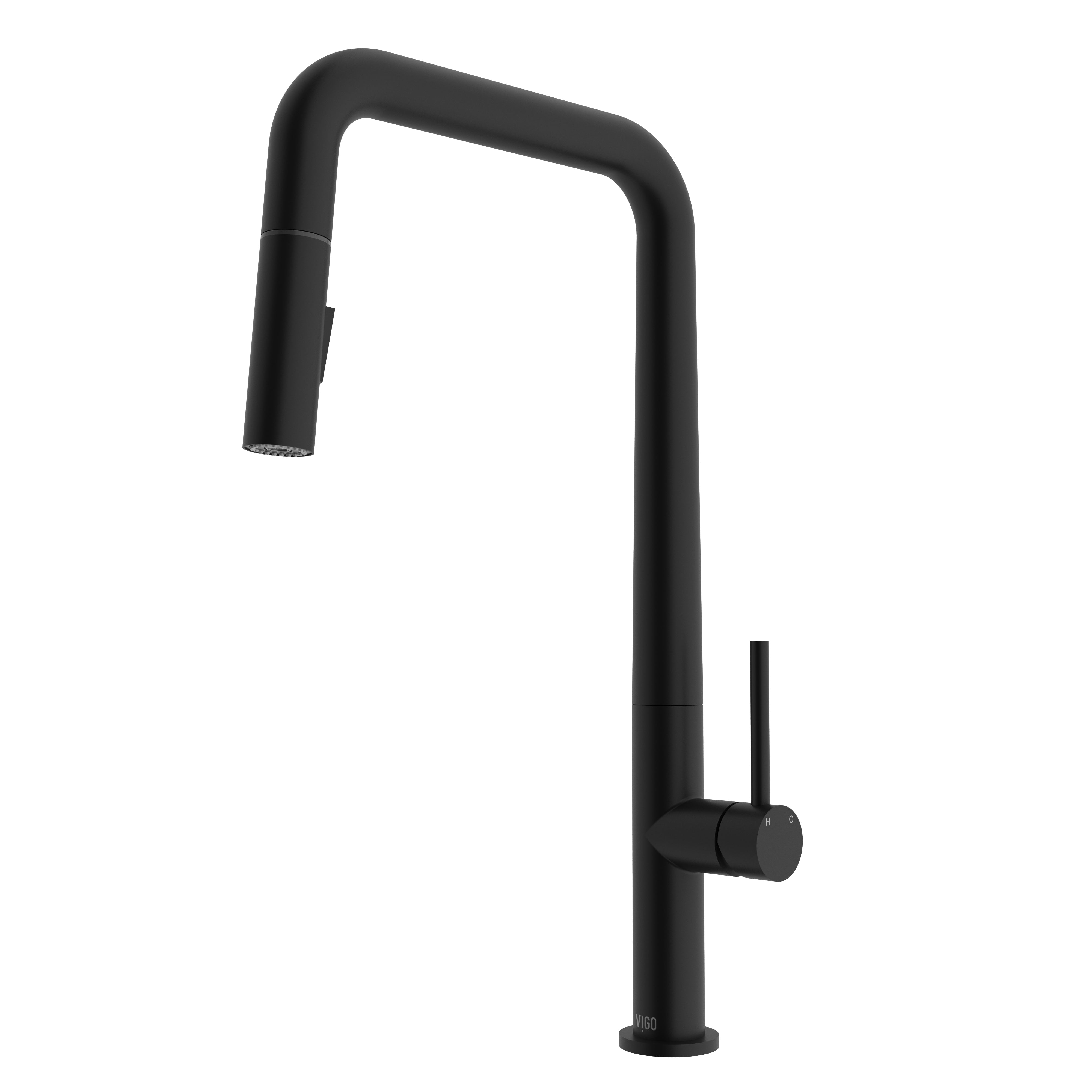 Parsons – 18 in. H Modern Contemporary Pull-Down Kitchen Faucet