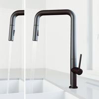Parsons Single Handle Pull-Down Sprayer Kitchen Faucet