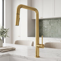 Parsons Single Handle Pull-Down Sprayer Kitchen Faucet