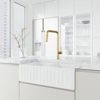 Parsons Single Handle Pull-Down Sprayer Kitchen Faucet