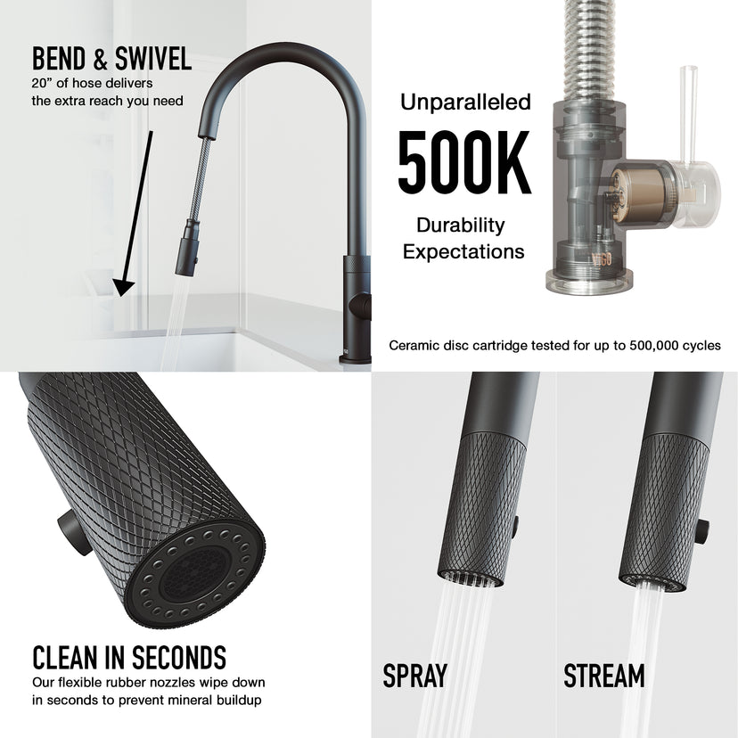 Bristol Pull-Down Spray Kitchen Faucet