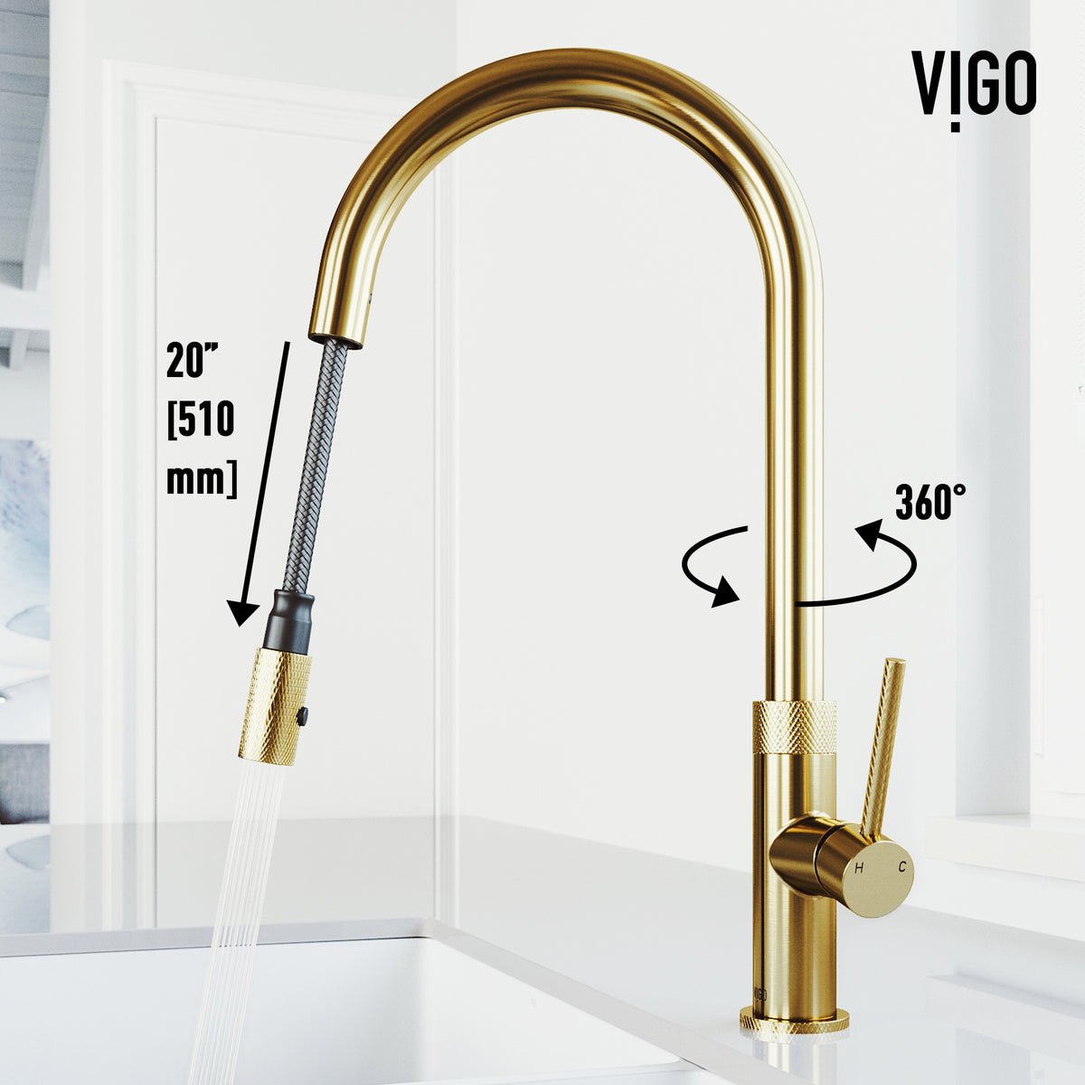 Bristol Pull-Down Spray Kitchen Faucet
