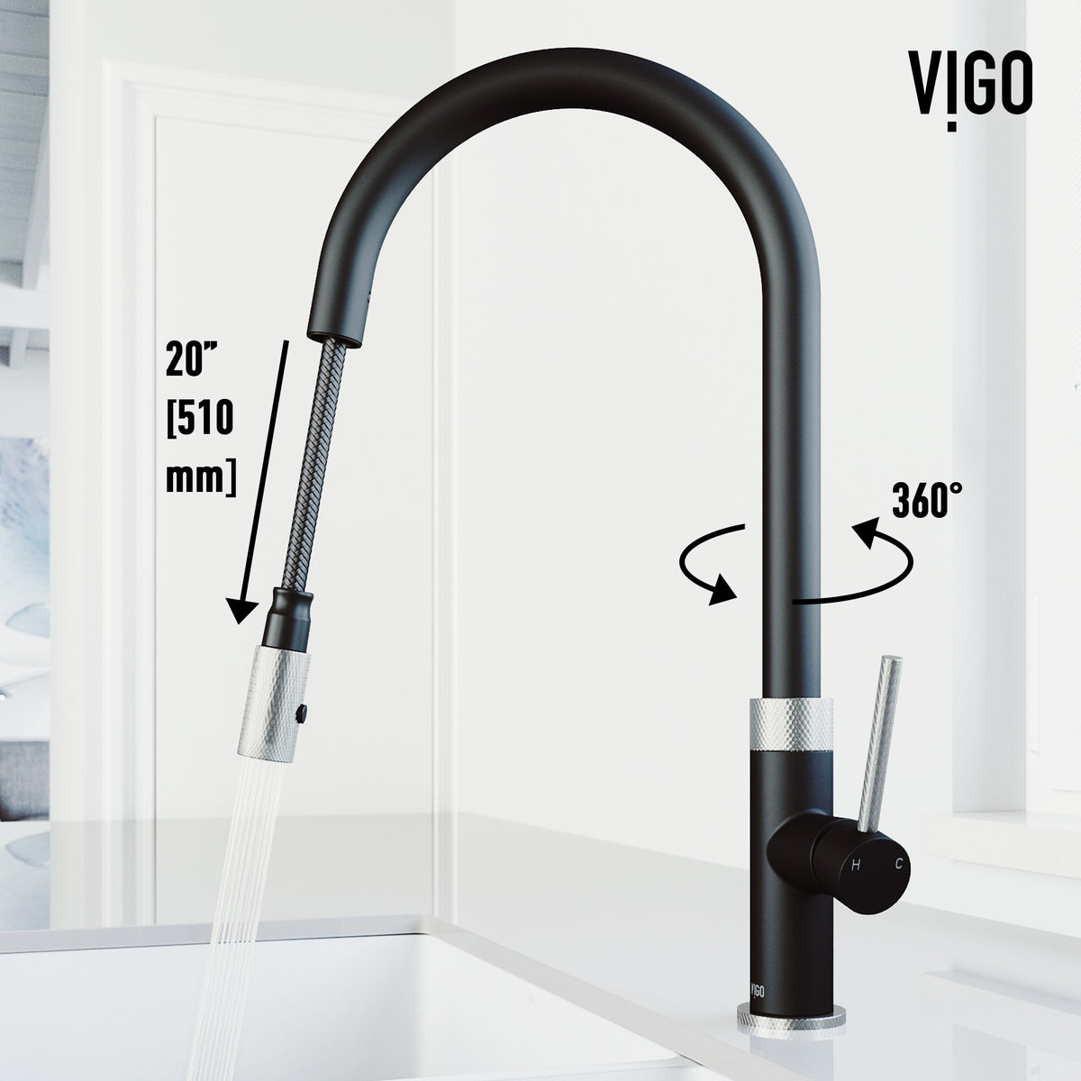 Bristol Pull-Down Spray Kitchen Faucet