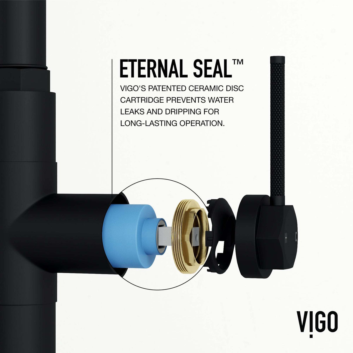 Modern kitchen faucet with included mounting hardware and hose