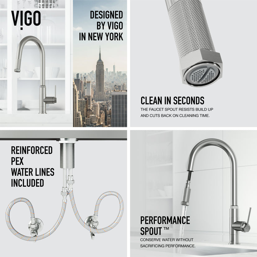 Hart Pull-Down Kitchen Faucet