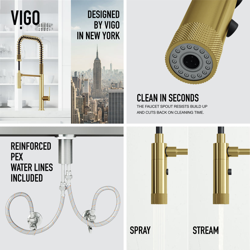Sterling Pull-Down Kitchen Faucet