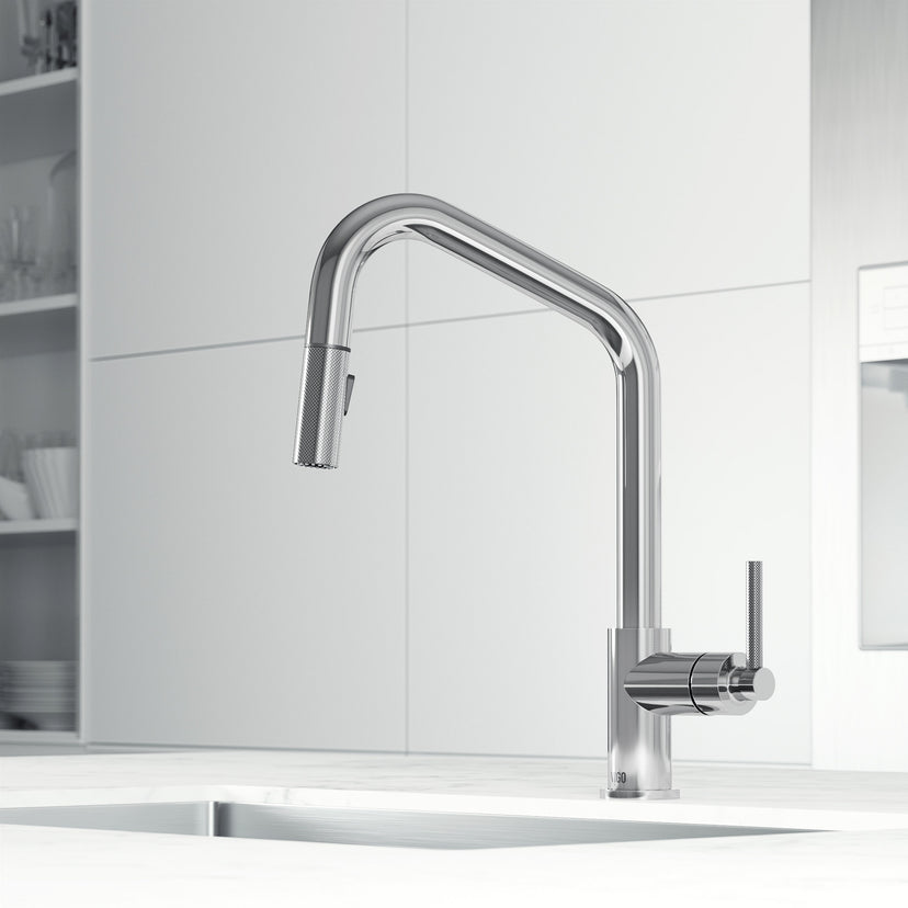 Utopia Pull-Down Spray Kitchen Faucet