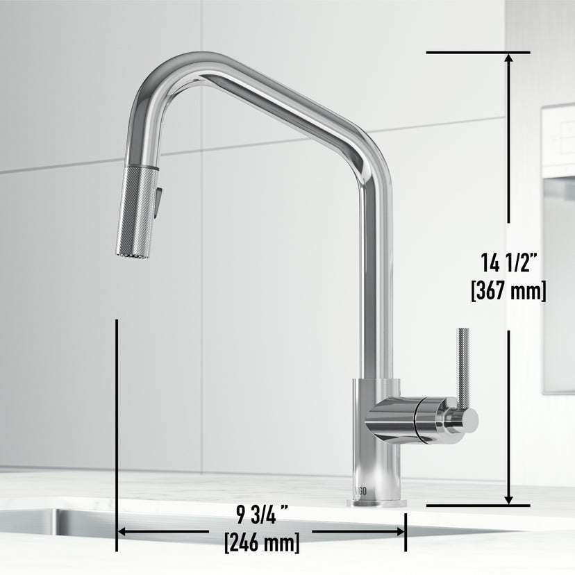 Utopia Pull-Down Spray Kitchen Faucet