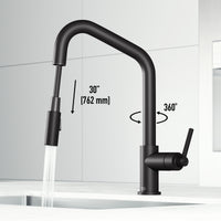 Utopia Pull-Down Spray Kitchen Faucet