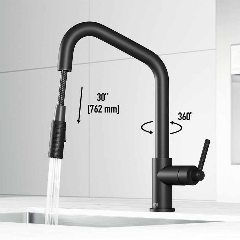 Utopia Pull-Down Spray Kitchen Faucet