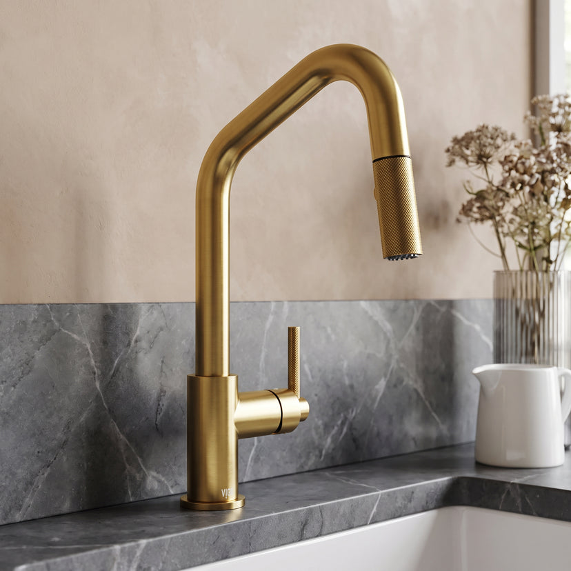 Utopia Pull-Down Spray Kitchen Faucet
