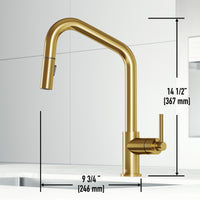 Utopia Pull-Down Spray Kitchen Faucet