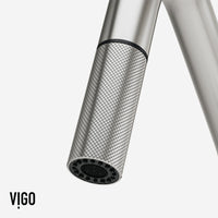 Stainless steel pull-down kitchen faucet with secure docking station and spot-resistant finish