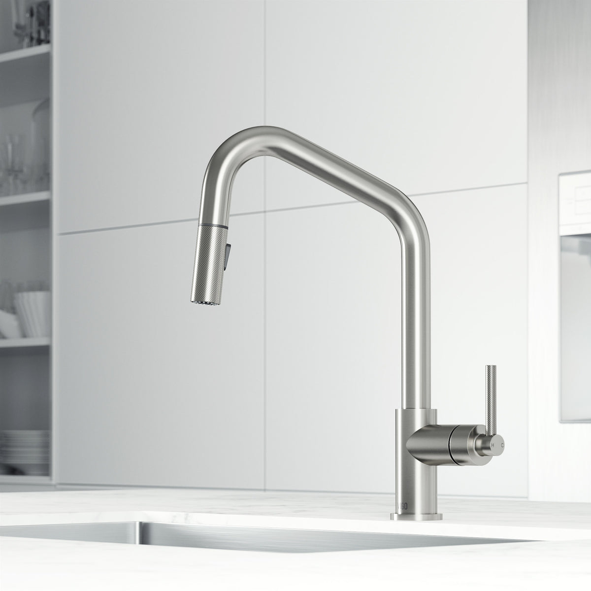 Utopia Pull-Down Spray Kitchen Faucet