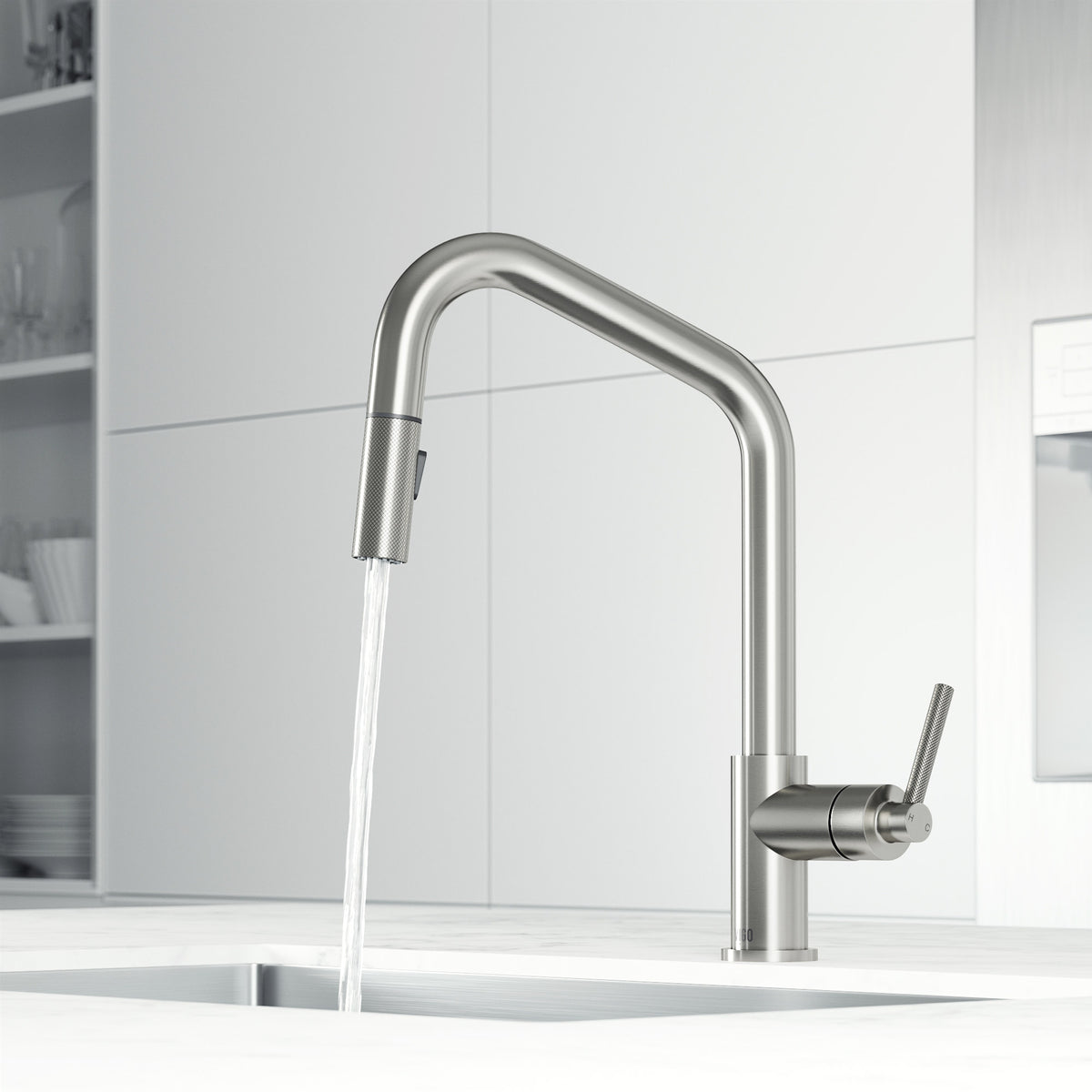Utopia Pull-Down Spray Kitchen Faucet