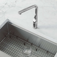 VIGO Jewel Touchless Kitchen Faucet in chrome with motion sensor and pull-out hose