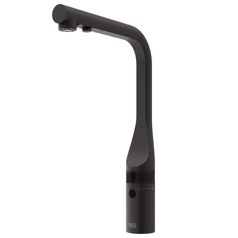 VIGO Jewel Touchless Kitchen Faucet in chrome with motion sensor and pull-out hose