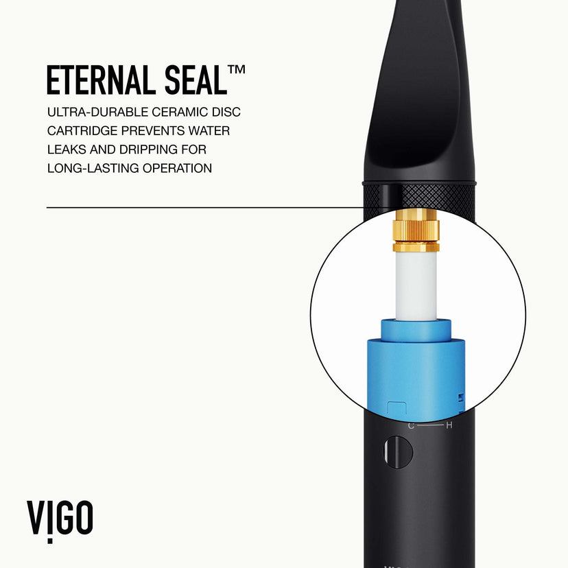 VIGO Jewel Touchless Kitchen Faucet in chrome with motion sensor and pull-out hose