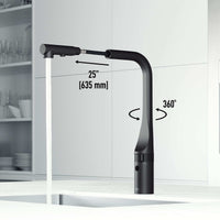 VIGO Jewel Touchless Kitchen Faucet in chrome with motion sensor and pull-out hose