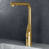 Jewel Touchless Kitchen Faucet in chrome with motion sensor and pull-out hose