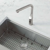 VIGO Jewel Touchless Kitchen Faucet in chrome with motion sensor and extendable pull-out hose