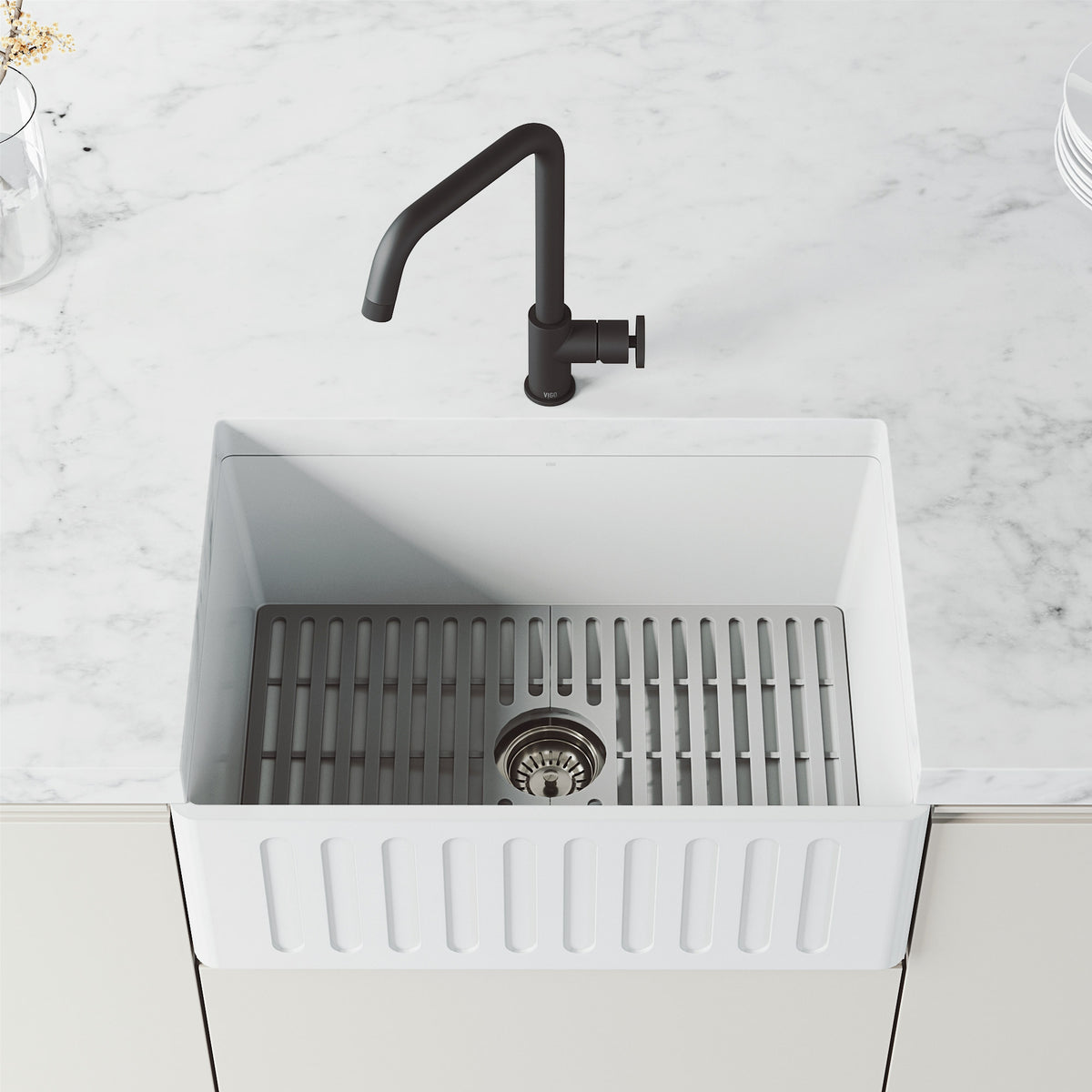 Cass Pull‑Down Bar Kitchen Faucet
