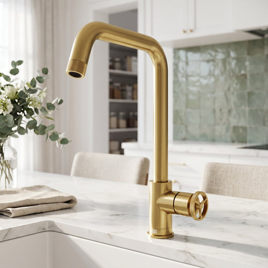 Cass Pull‑Down Bar Kitchen Faucet