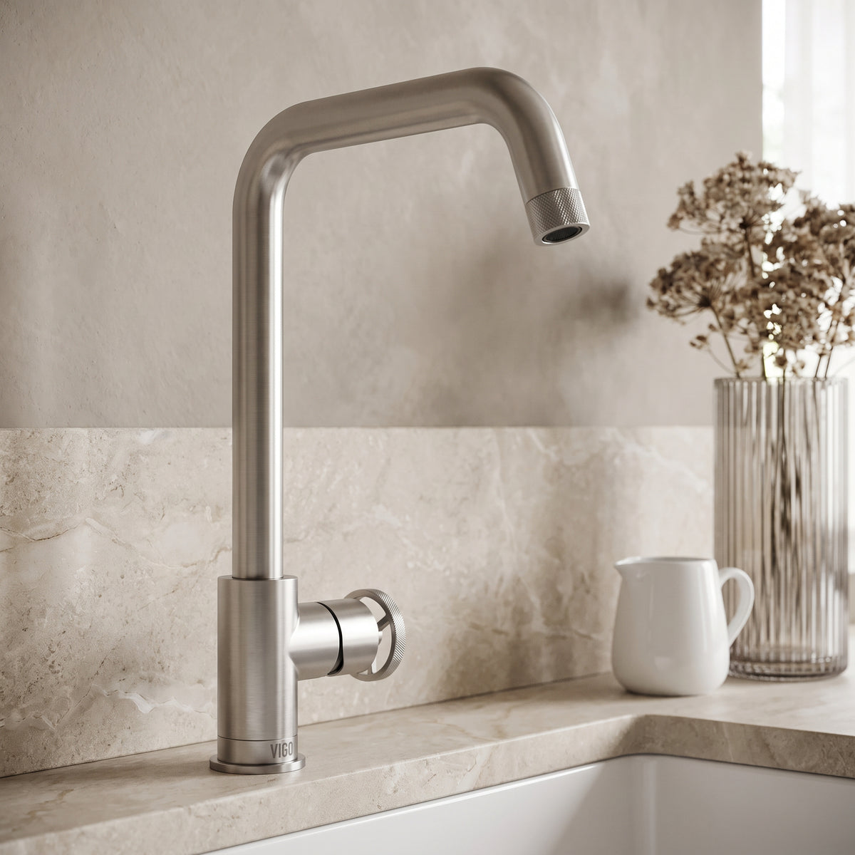 Cass Pull‑Down Bar Kitchen Faucet