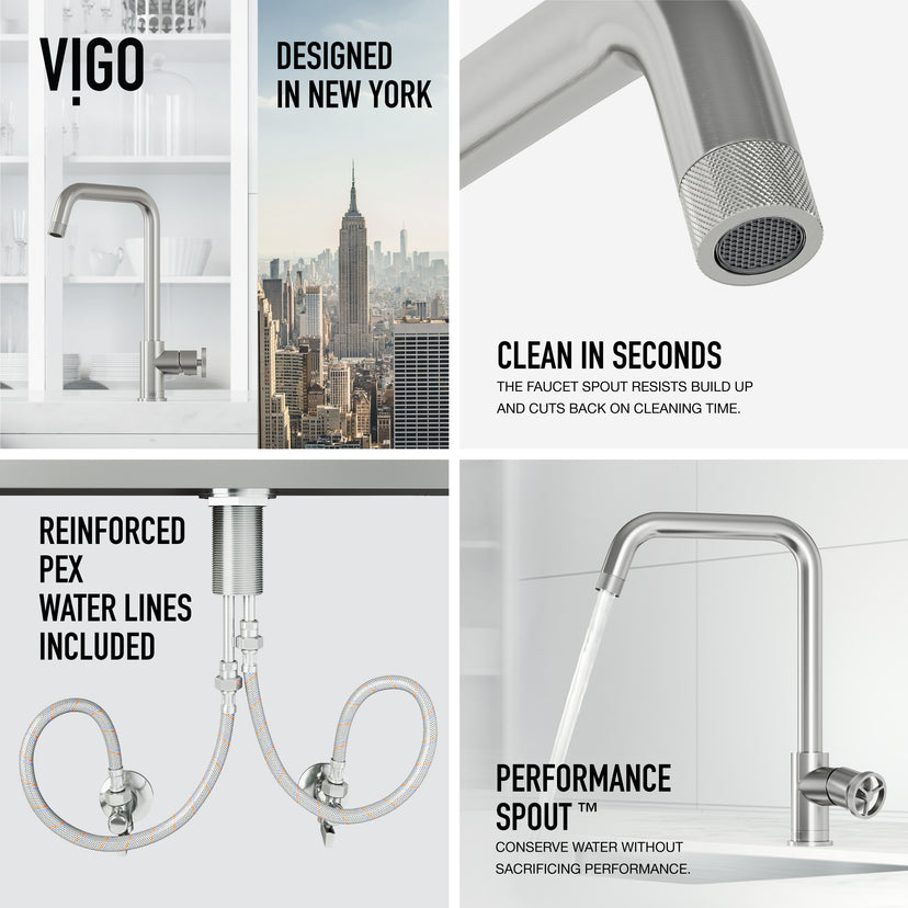 Cass Pull‑Down Bar Kitchen Faucet