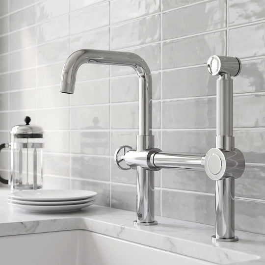 Cass Kitchen Faucet With Sprayer
