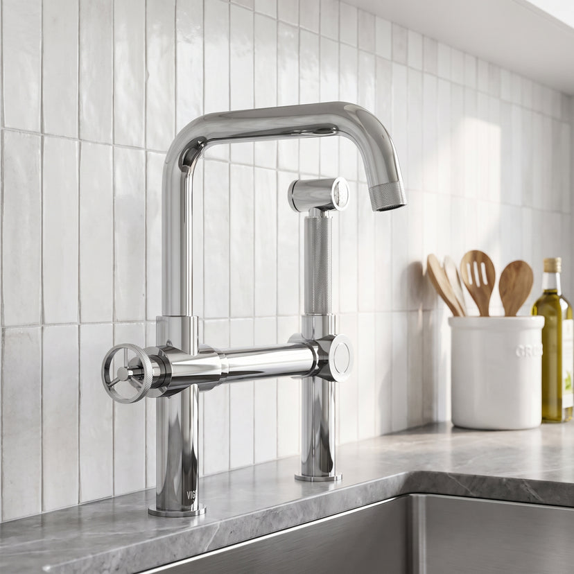 Cass Kitchen Faucet With Sprayer