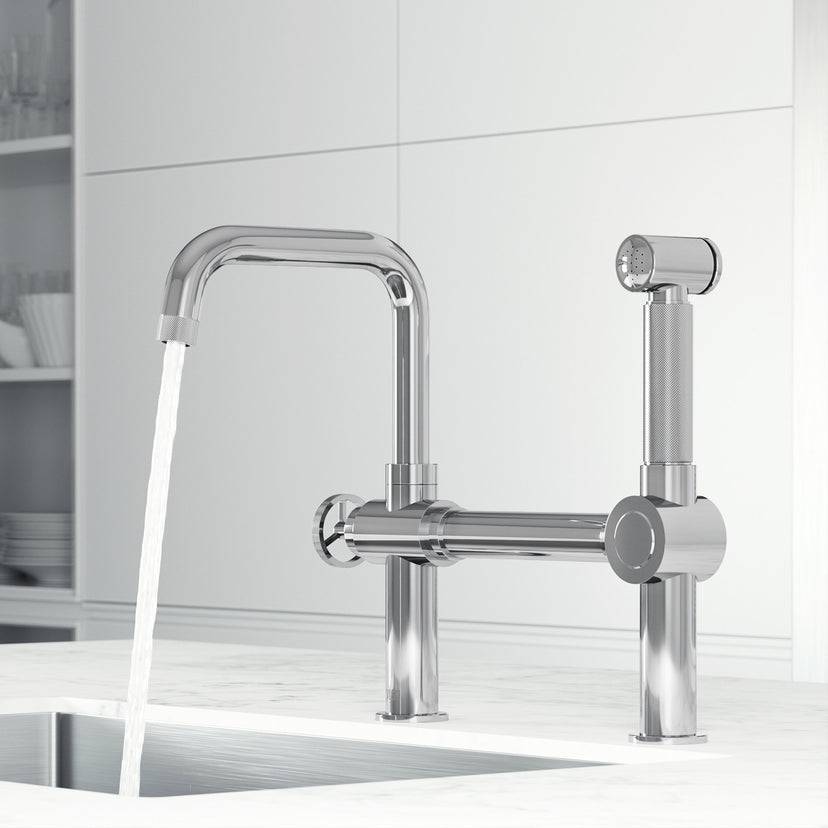 Cass Kitchen Faucet With Sprayer