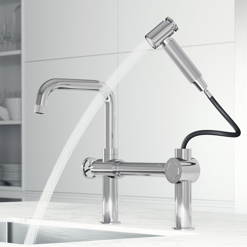 Cass Kitchen Faucet With Sprayer