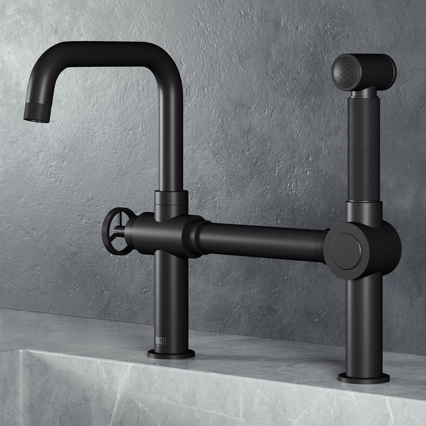 Cass Kitchen Faucet With Sprayer